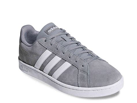 adidas grand court suede sneaker